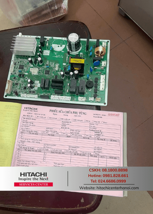 Bảo hành sau sửa chữa - Hitachi Center Hà Nội
