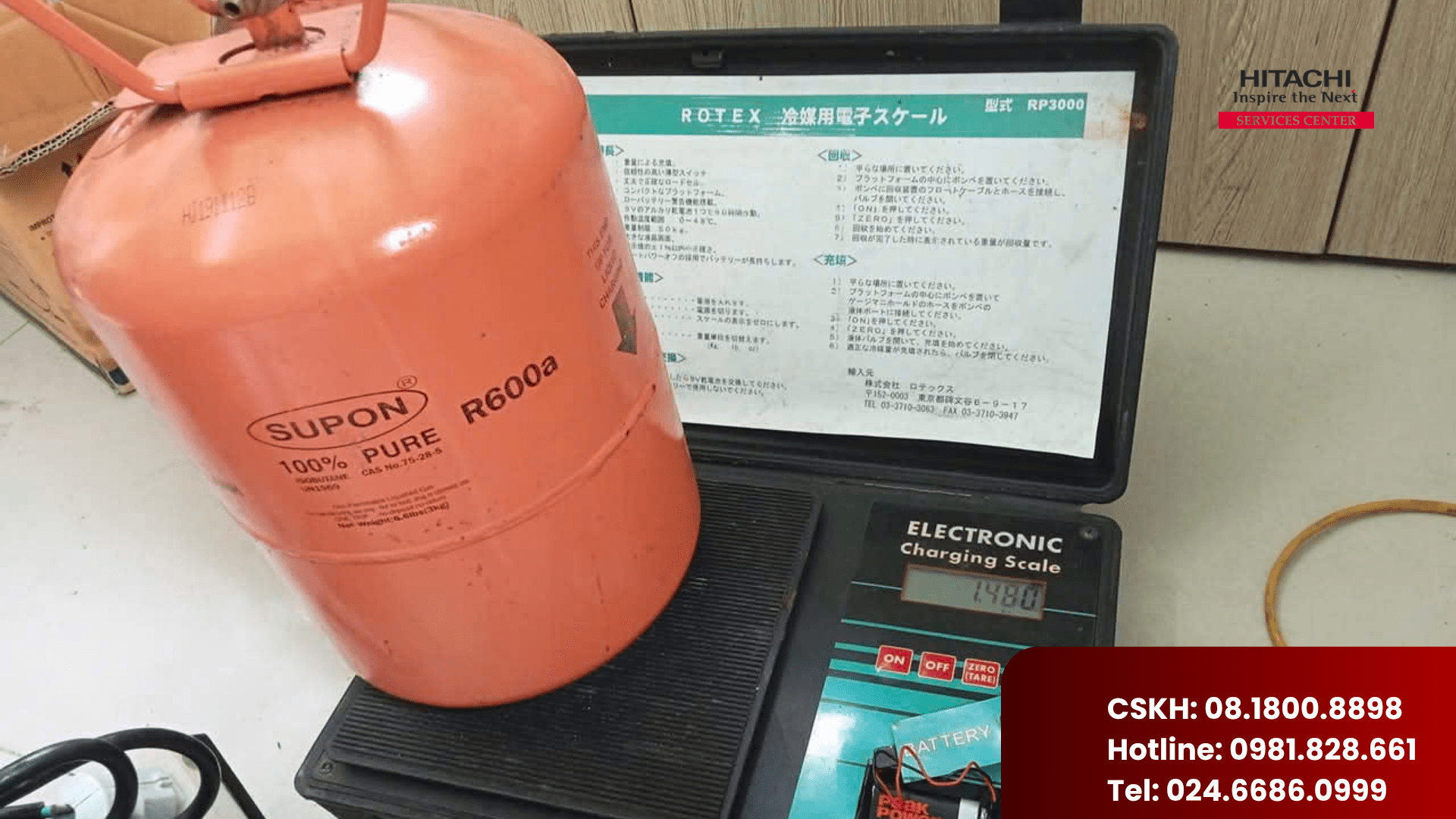 Trạm bảo hành tủ lạnh Hitachi: Gas R600a là gì? Thay gas R600a được không và cần lưu ý gì? (1)