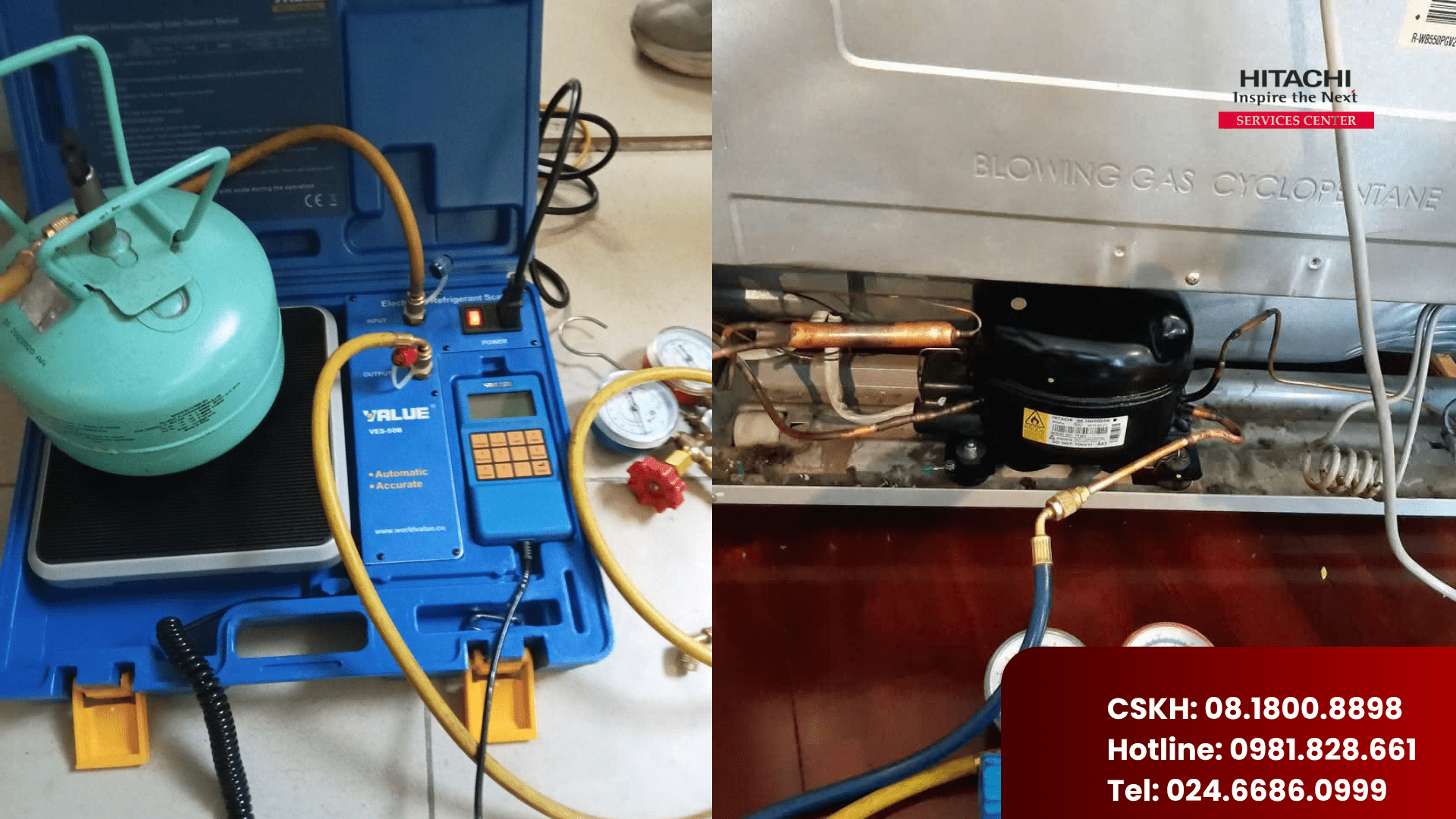 Trạm bảo hành tủ lạnh Hitachi: Gas R600a là gì? Thay gas R600a được không và cần lưu ý gì? (2)
