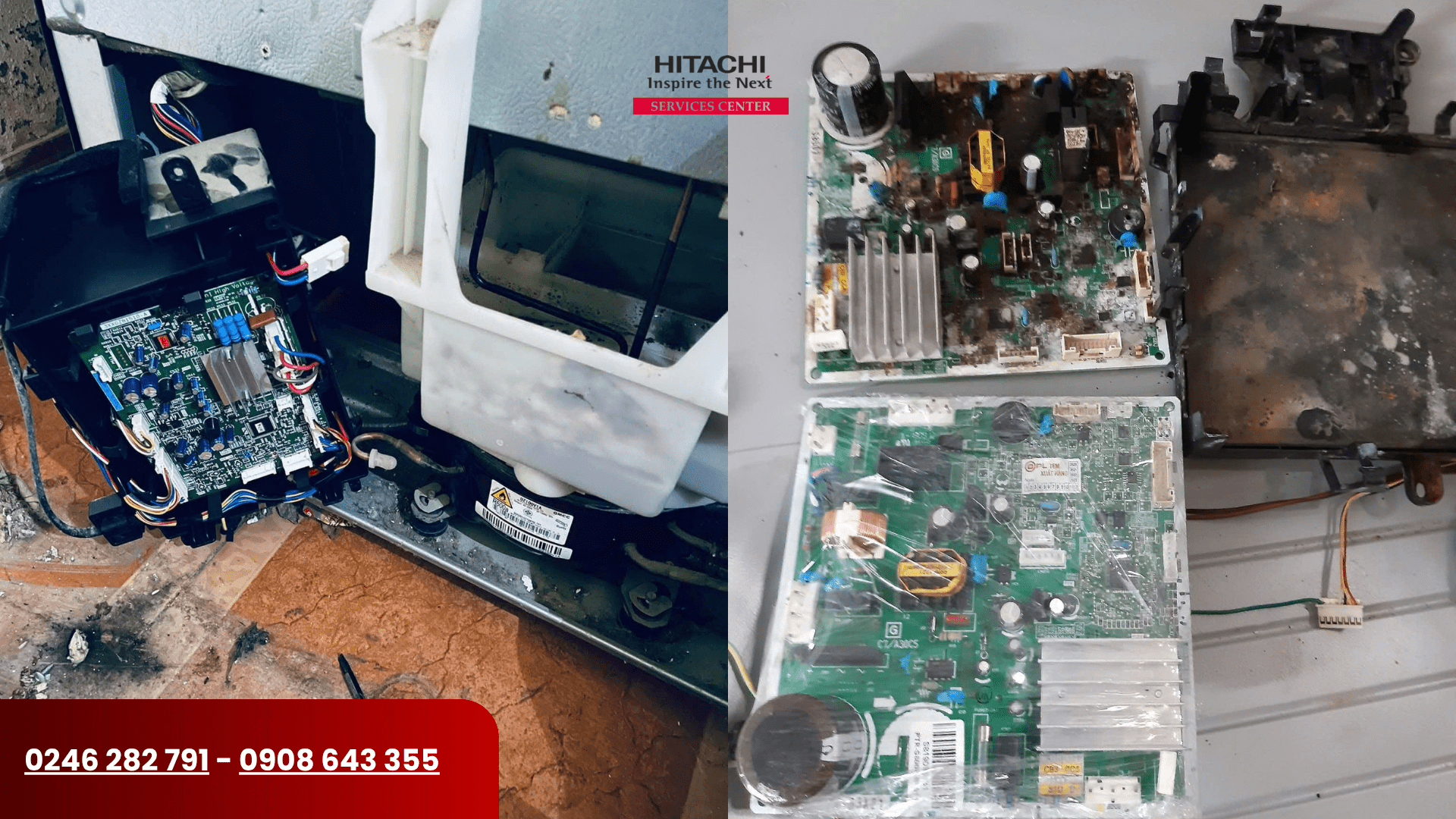 Nguyên nhân tủ lạnh Hitachi không chạy (mất nguồn) chi tiết (2)