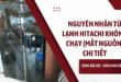 Nguyên nhân tủ lạnh Hitachi không chạy (mất nguồn) chi tiết